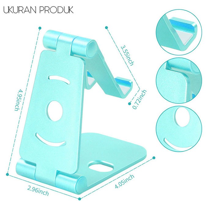 MM-155 Dudukan Ponsel Lipat/Dudukan HP/Docking HP/Tempat Handphone