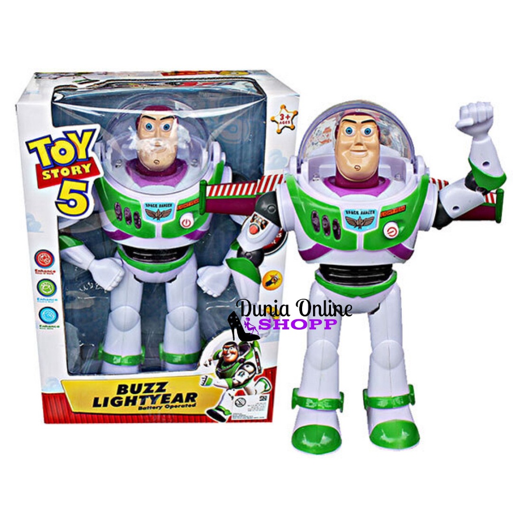 Mainan Anak Robot Buzz Lightyear Toys Story / Mainan Robot Toys Story
