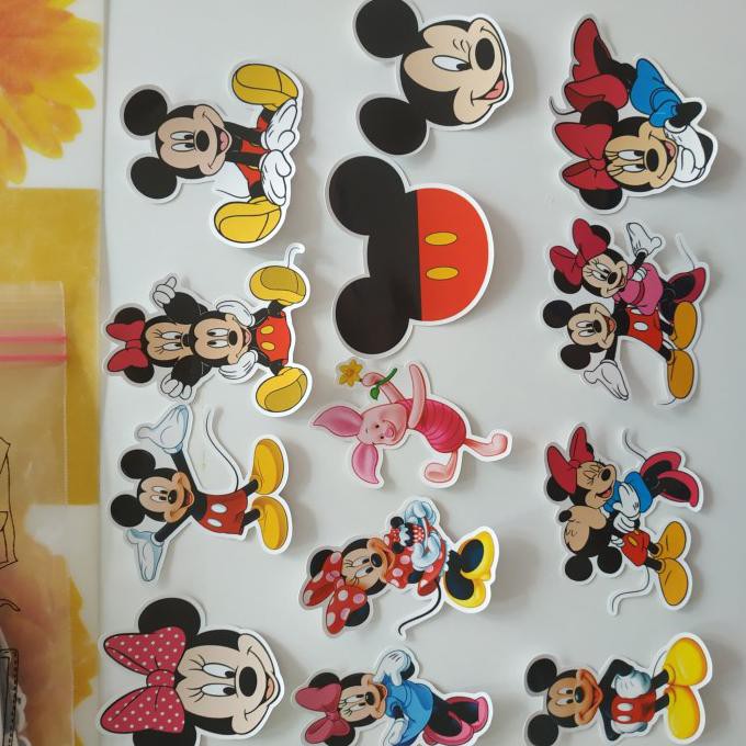 

Sticker Mickey Minnie Mouse 1 / Stiker Disney Kartun Animasi