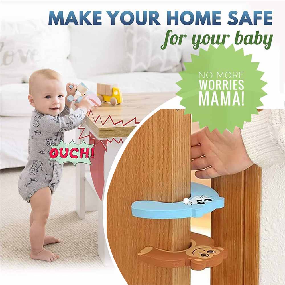 BABY SAFETY Pengaman atau Pelindung bayi dari lantai pintu sudut laci meja dll