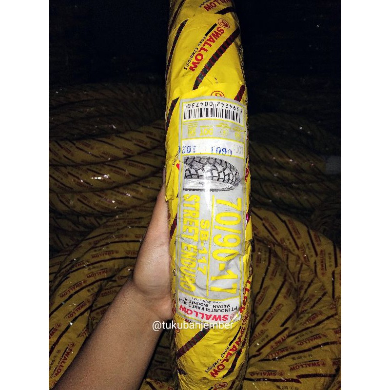 BAN MOTOR 70/90 RING 17 DEPAN BEBEK SEMI TRAIL SWALLOW STREET ENDURO SB 117 250.17