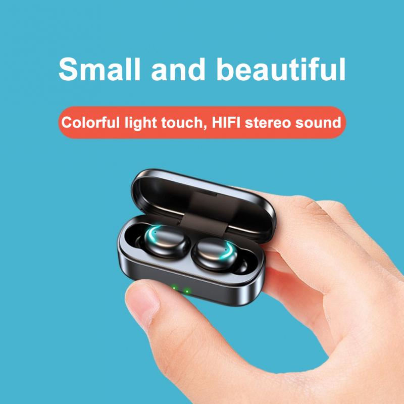 High Value Bluetooth 5.0 TWS F9 Series Wireless Earphone Sport Great Sound Quality