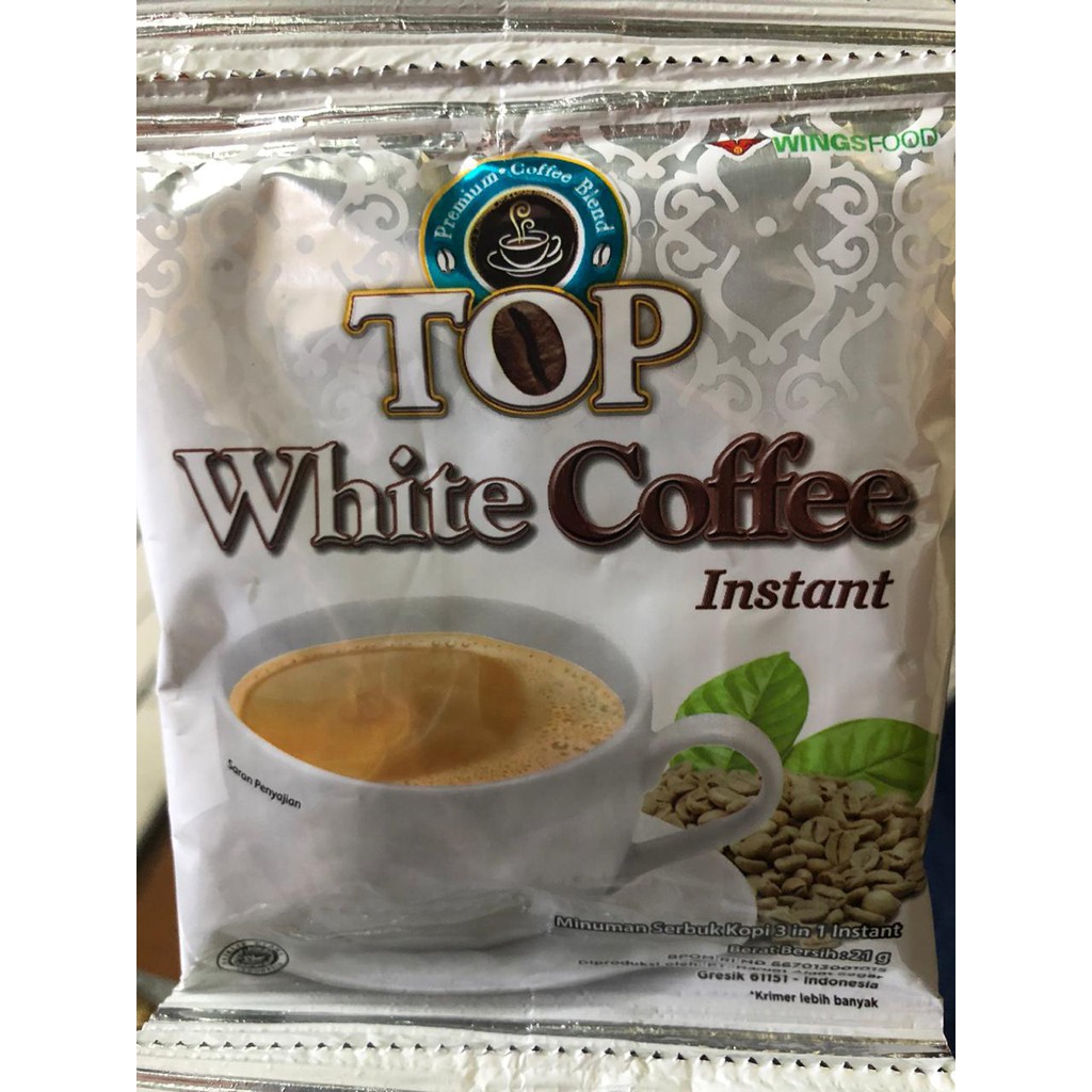 

TOP White Coffee 21gr ( Renceng )