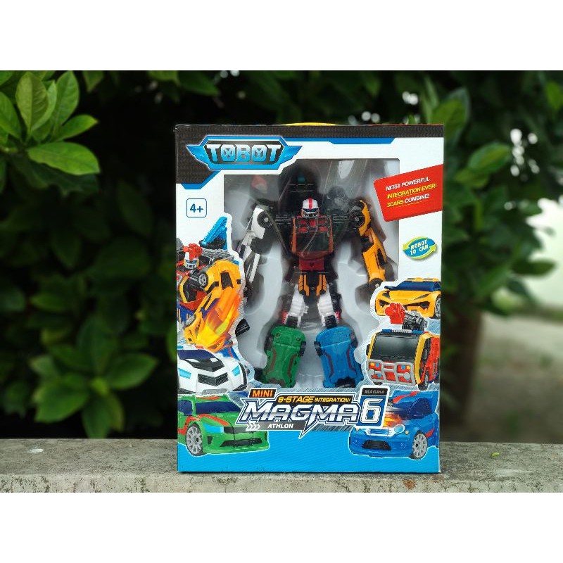 PROMO TERBATAS MAINAN TOBOT MAGMA 6 BEST SELLER KEREN