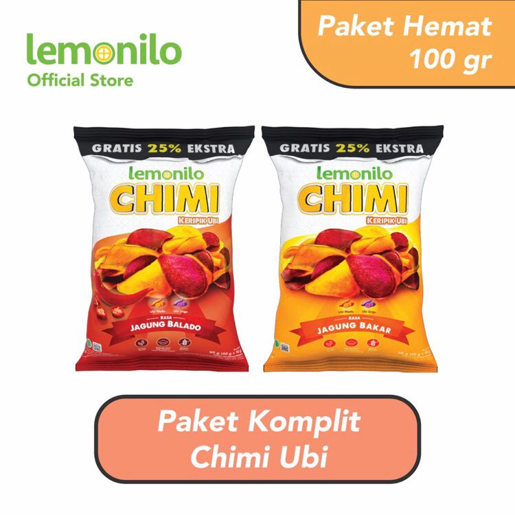 

Lemonilo Chimi Keripik Ubi 40g (Snack Sehat)