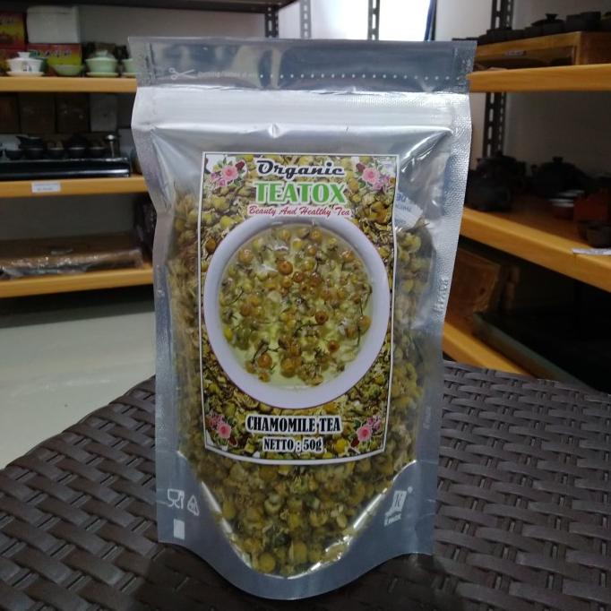 

[ COD ] Teh Bunga Chamomile 50gram PRODUK TERBATAS Kode 189