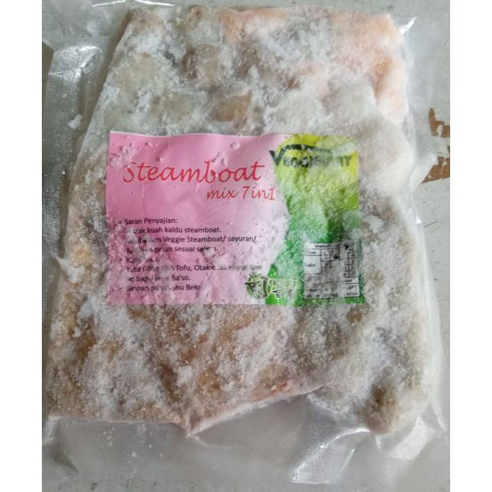 

VEGGIEWAY STEAMBOAT 7 IN 1 - FROZEN VEGETARIAN FOOD