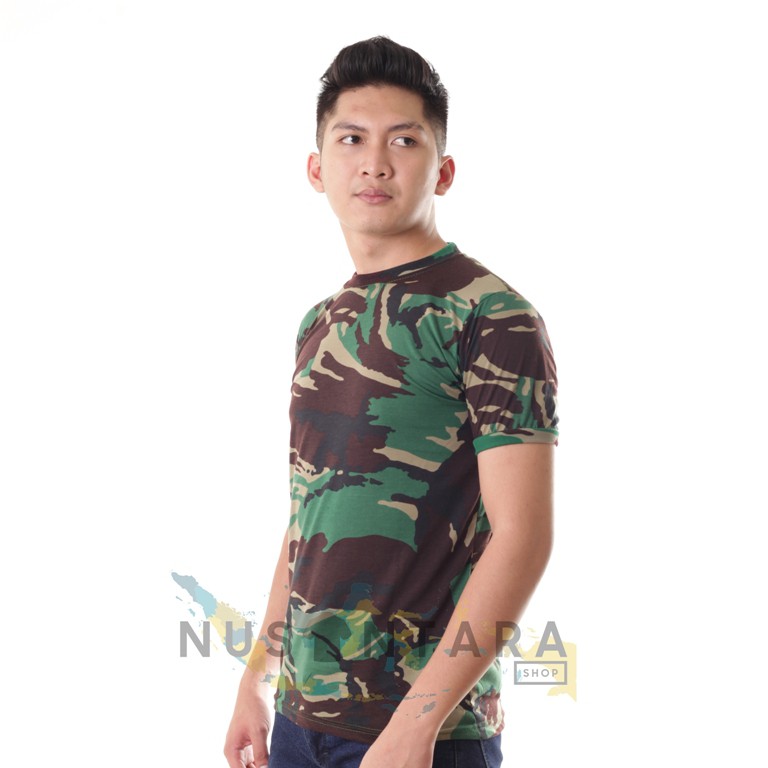 Tni Loreng Tentara Kaos Doreng Tni Katun Double Malvinas Baju Tni Seragam Tni AD AU AL Kostrad Abri