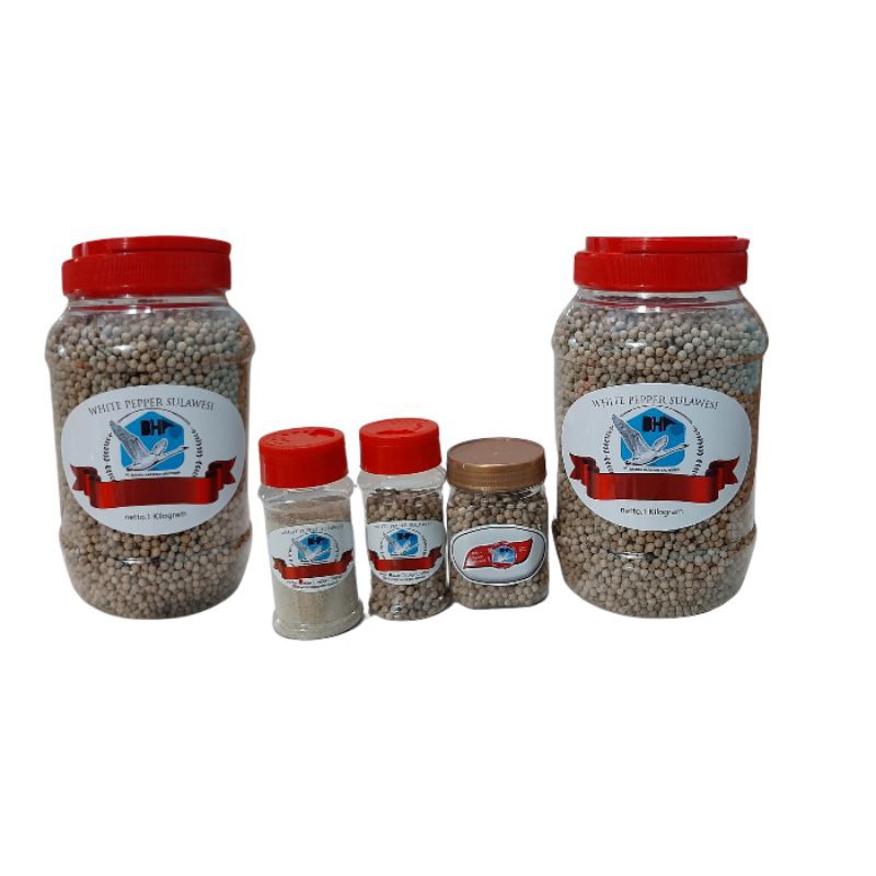 

Lada Sulawesi / merica / white pepper 100gr
