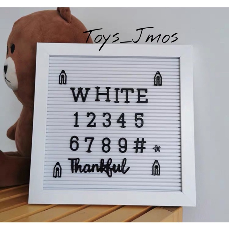 letter board baby board hospital board white
