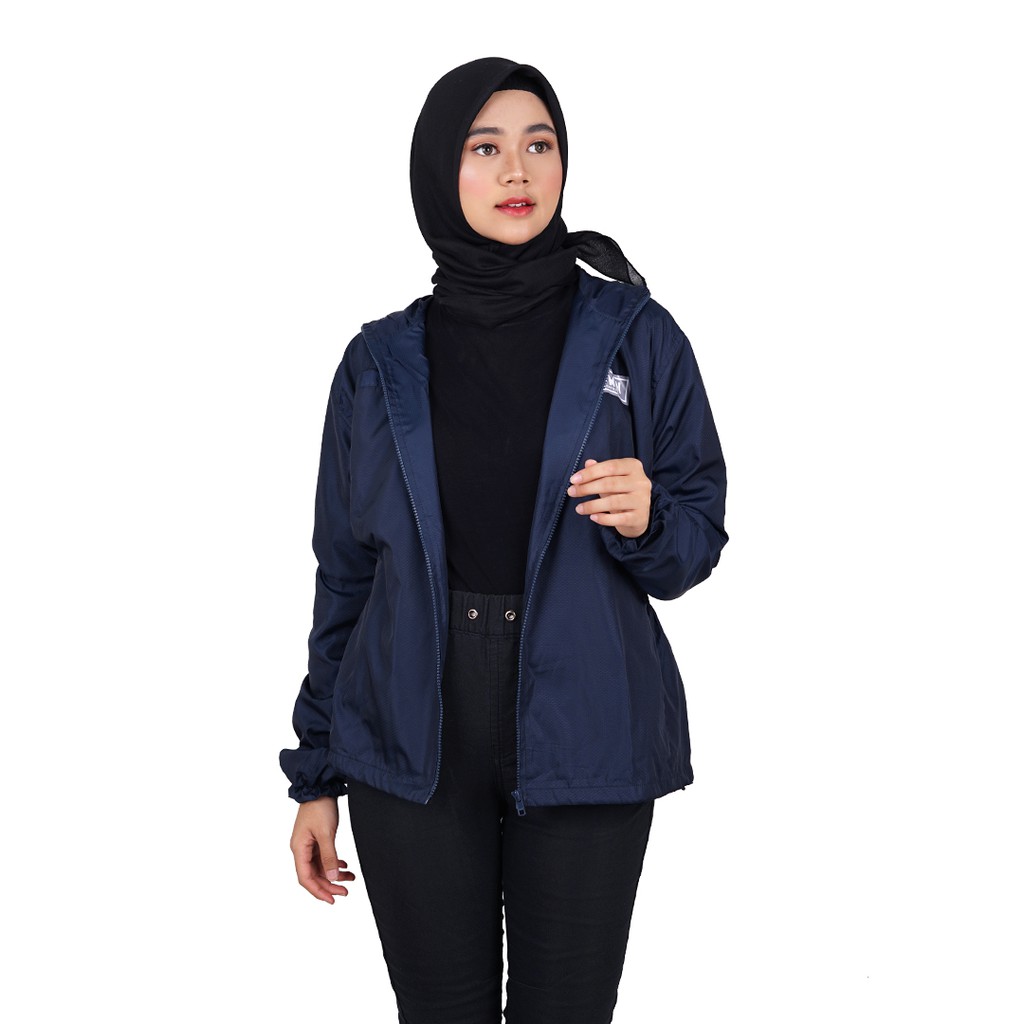 Jaket Parasut Wanita / Olahraga dan Jogging / Waterproof / COD / Beksy