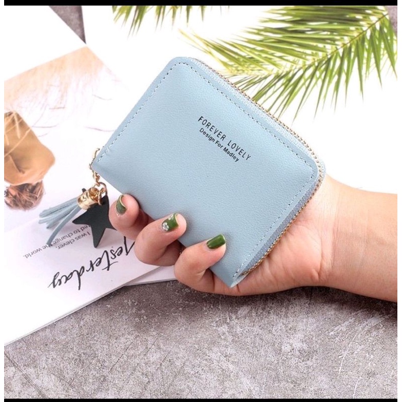 DOMPET WANITA - DOMPET KECIL WANITA BINTANG RESLETING KOREAN FASHION - DOMPET MINI TERBARU