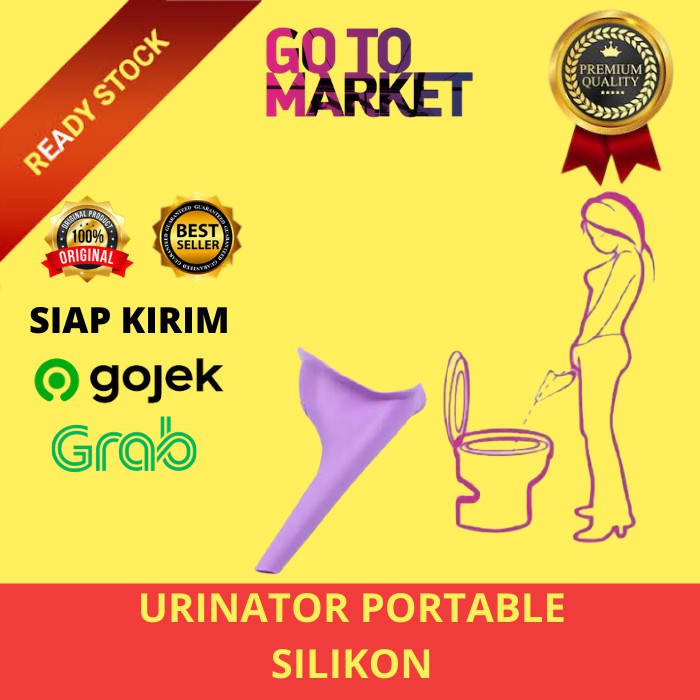 URINATOR SILIKON ALAT BANTU BUANG AIR SENI WANITA