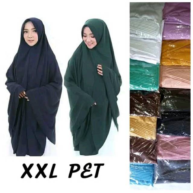 SHANUM HIJAB Jilbab instan jumbo wolfis /jilbab syari XXL /TERLARIS TERMURAH