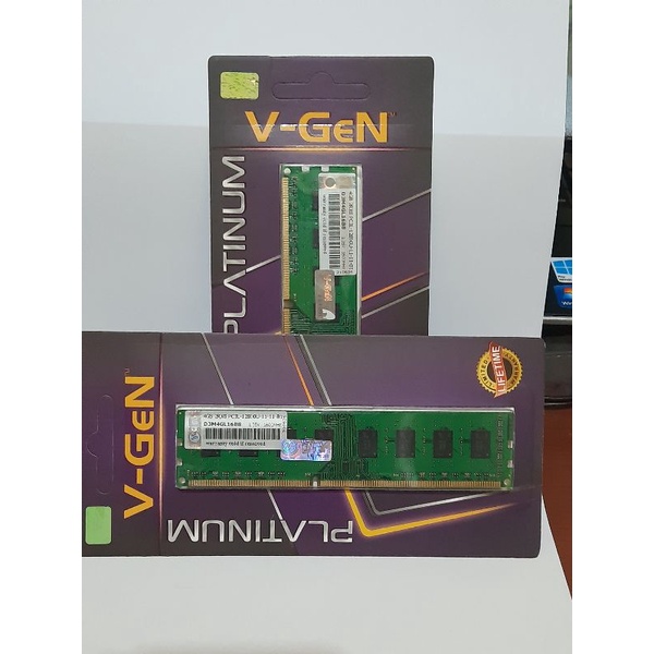 Ram Longdim Ddr3 4Gb V-Gen PC 12800 ( 1600Mhz )