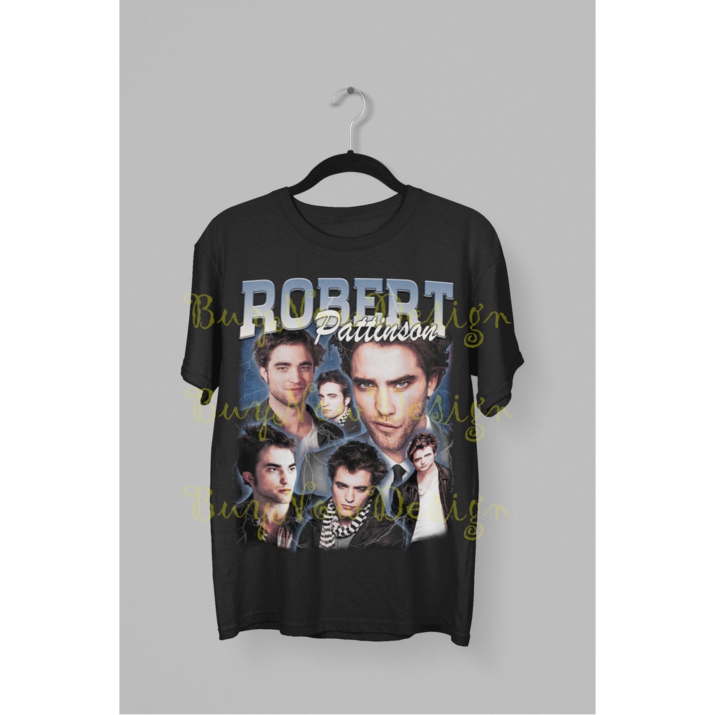 Kaos Robert Pattinson Premium T Shirt Pria Wanita