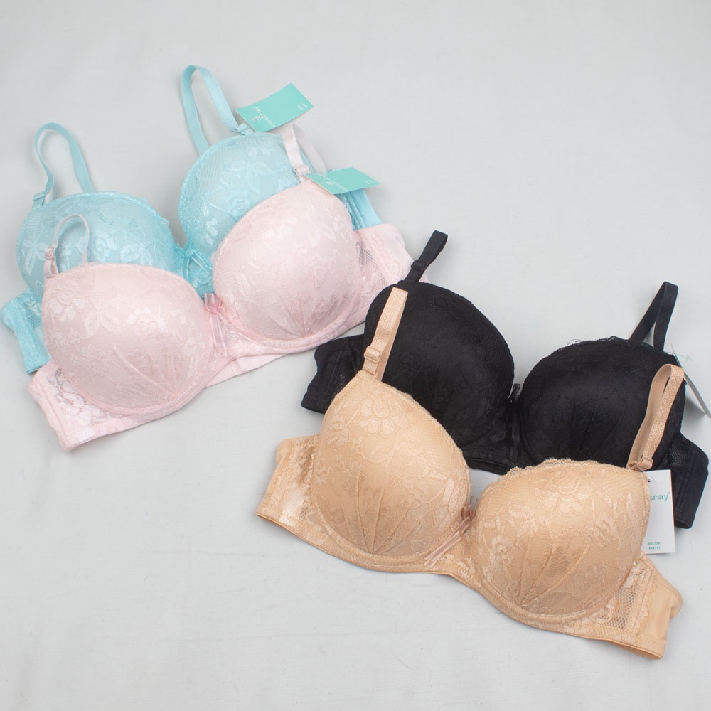 EASTRAY 12106 - Sz 36-42 BH BRA Kawat Cup Renda BH Fashion