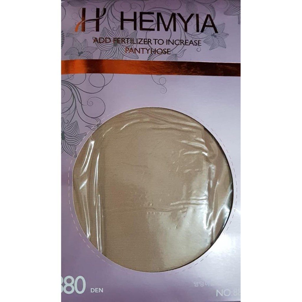 KUALITAS BAGUS STOCKING HEMYIA 880D FULL - HITAM KEKINIAN