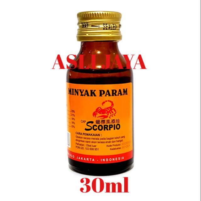 Minyak Param Cap Scorpio 30ml