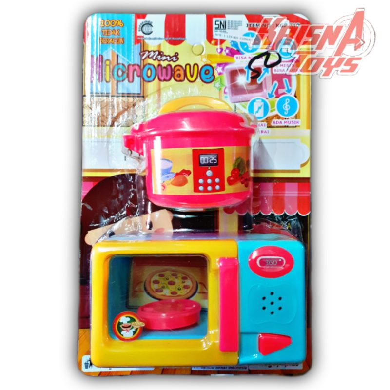 MAINAN ANAK MICROWAVE OVEN/KITCHEN SET/MASAKAN MAINAN