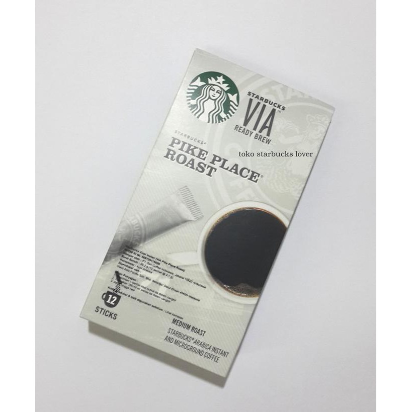 

Starbucks Coffee VIA Ready Brew "Pike Place Roast