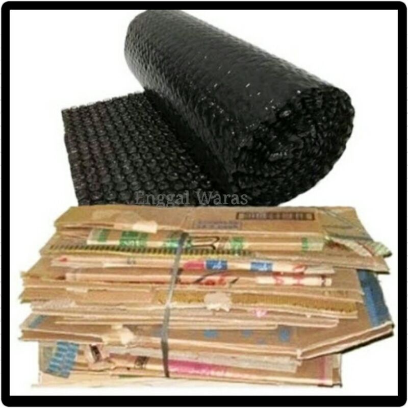 

Tambahan packing bubble wrap & kardus