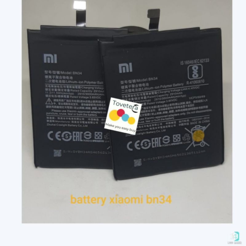 battery Xiaomi bn34