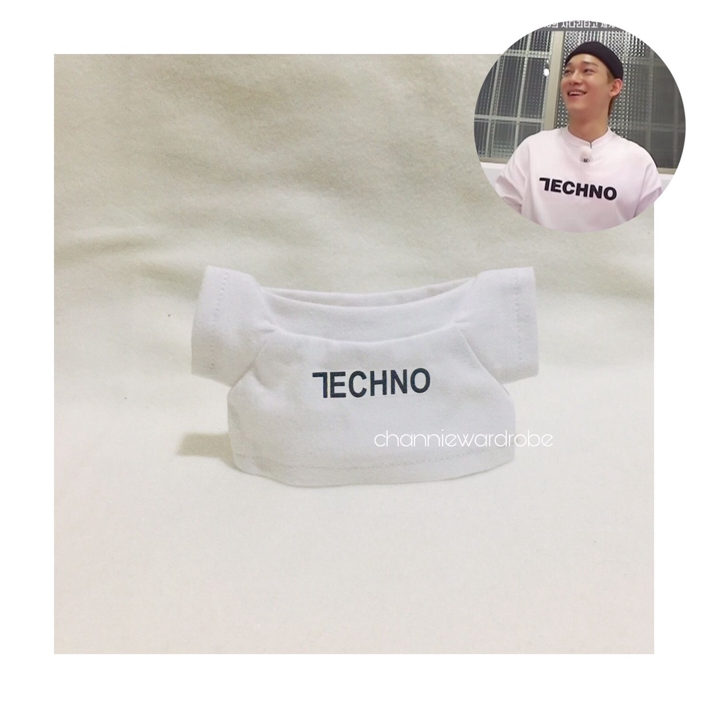 EXO Chen Doll Clotes Baju Boneka 20cm 15cm ALYX 9SM Techno Long Sleeved Tshirt