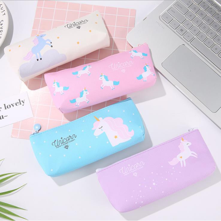 COD KOTAK PENSIL MOTIF UNICORN LUCU UNIK / TEMPAT PENSIL / KOTAK PULPEN / TEMPAT ALAT TULIS PP130-1