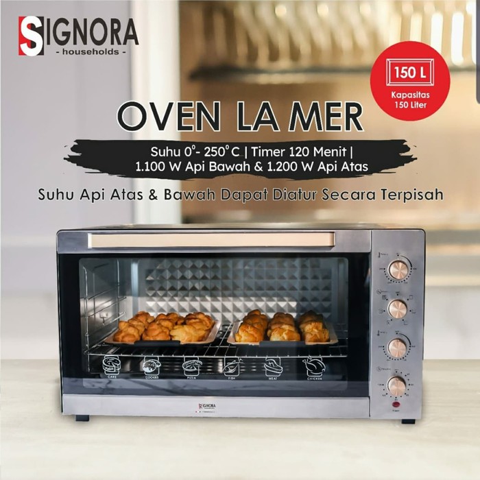 OVEN LAMER SIGNORA 150 LITER PACKING KAYU LA MER