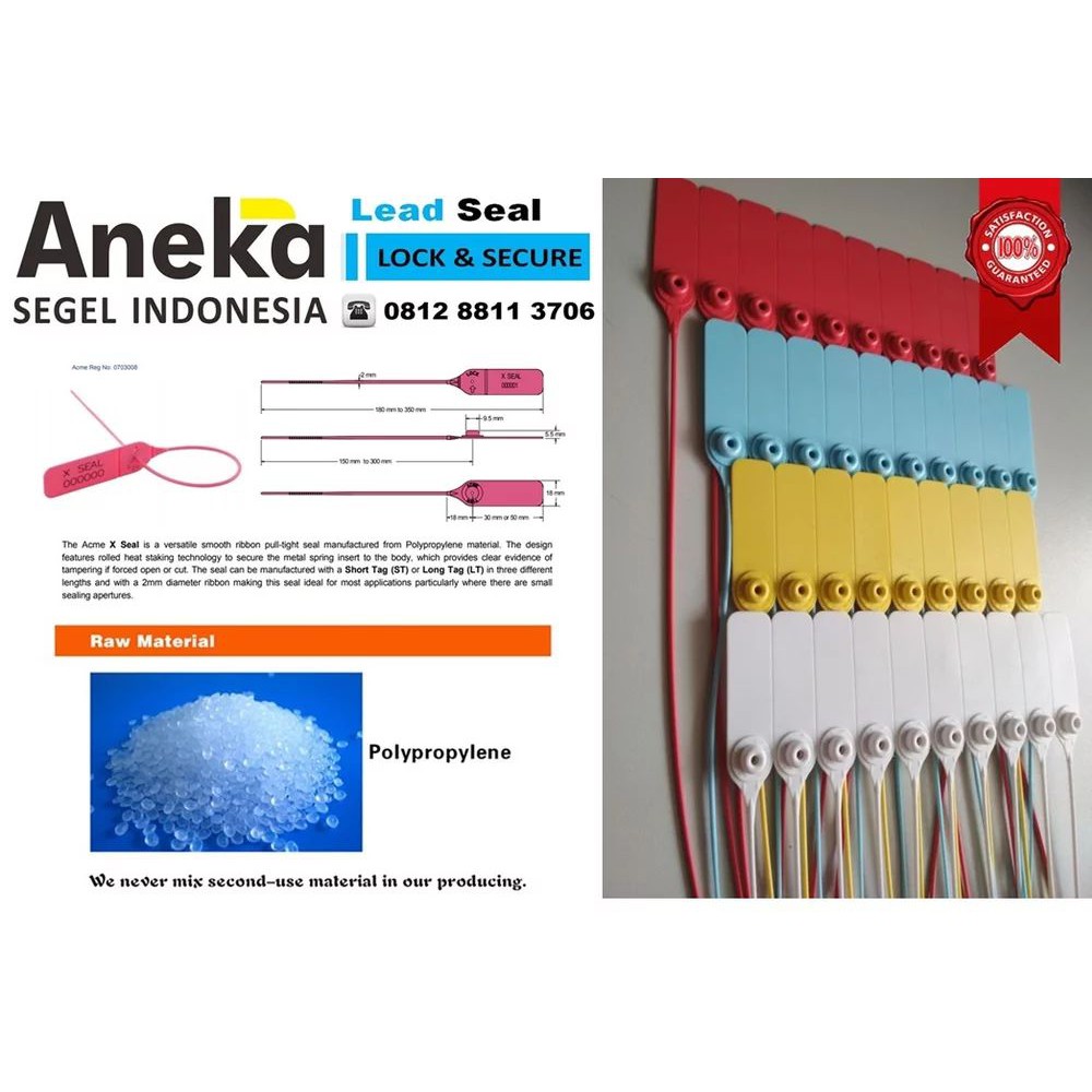 

Termurah Segel sekurity plastik murah Terlaris