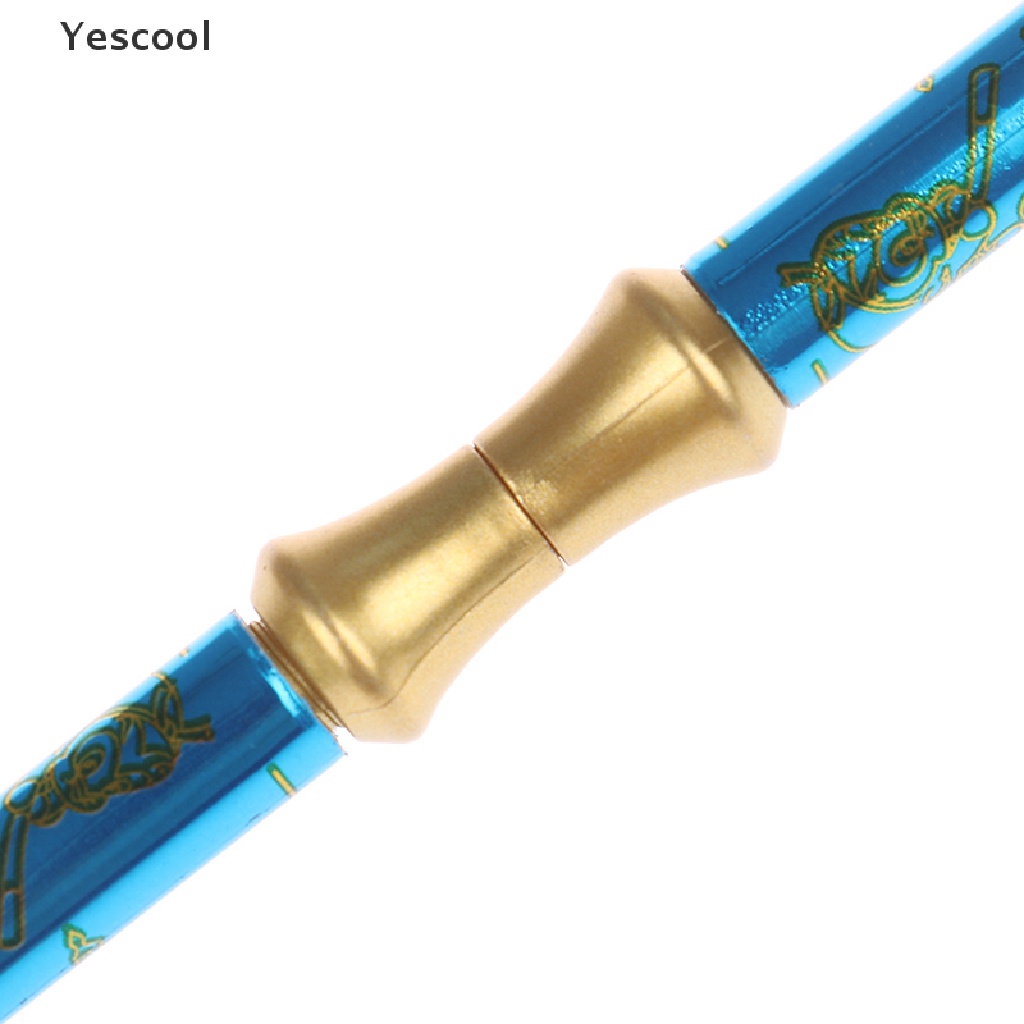 Yescool 1pc Pulpen Gel Dengan Lampu Flash Berputar Untuk Pelajar