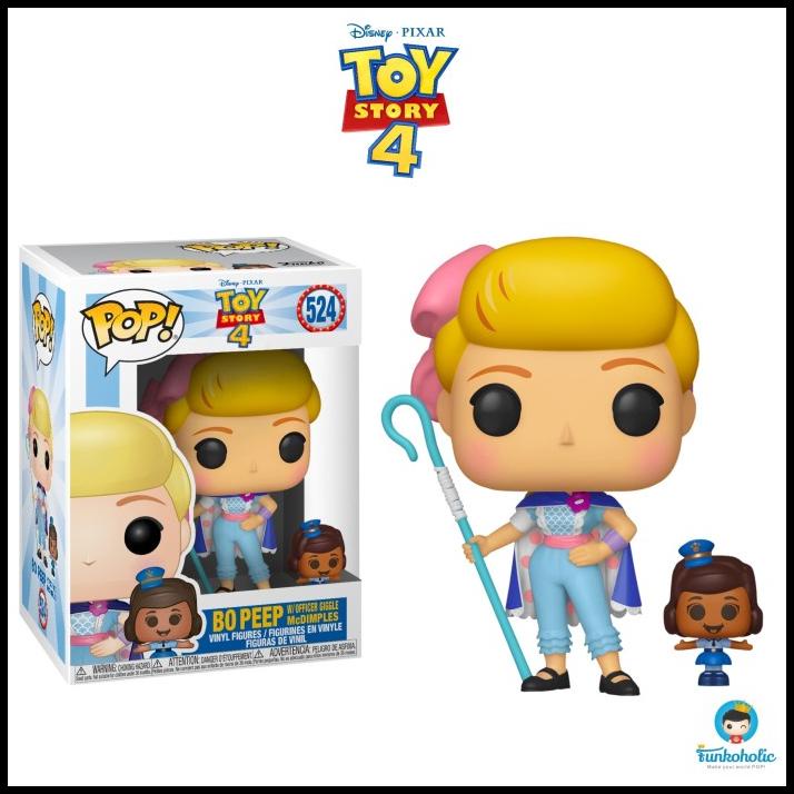 Funko Pop Disney Toy Story 4 - Bo Peep W/ Officer Giggle Mcdimples