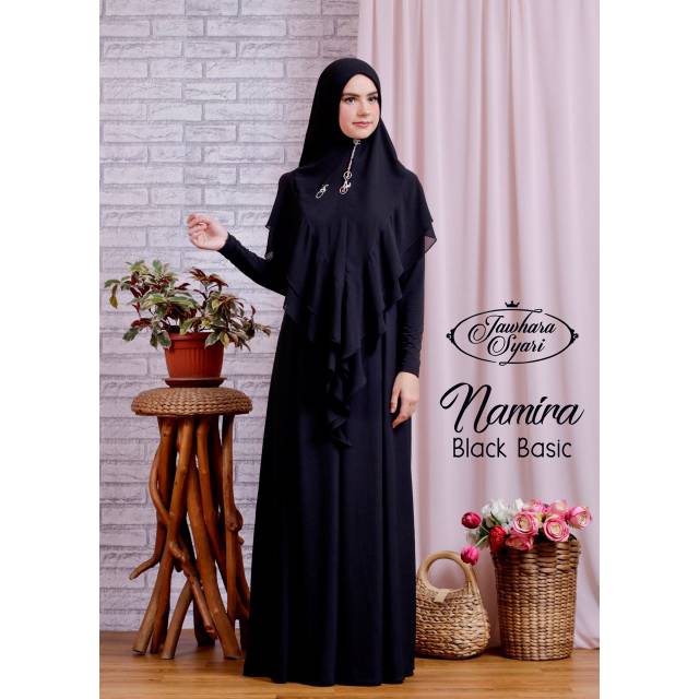 Namira black basic by jawhara syari