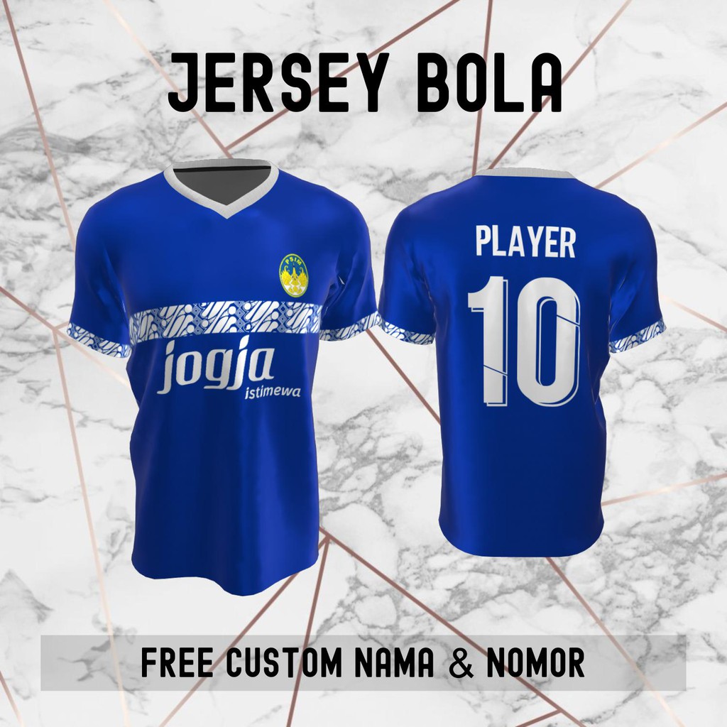 Jersey PSIM Jogja Klub Bola Baju Kaos Custom Nama dan Nomor Punggung - 237
