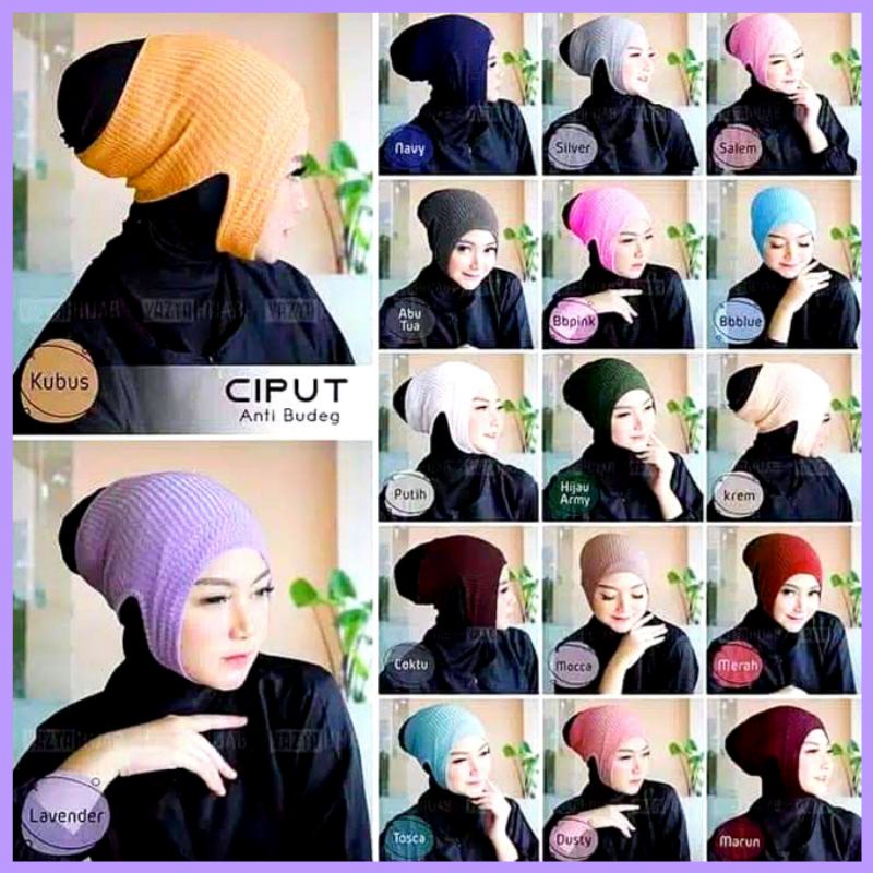 Ciput antem / anti tembem rajut by zellshop