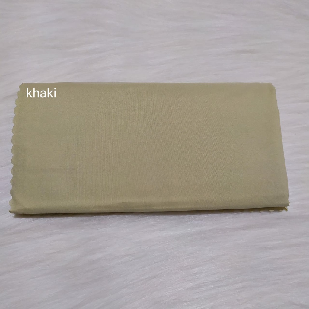 Hijab Azara Oskara / masahi syari 130x130cm LC Jilbab square / segiempat jumbo syar'i Lasercut/Voal-Khaki