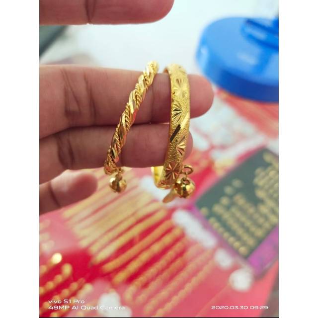 Gelang anak emas Bangkok ORI impot