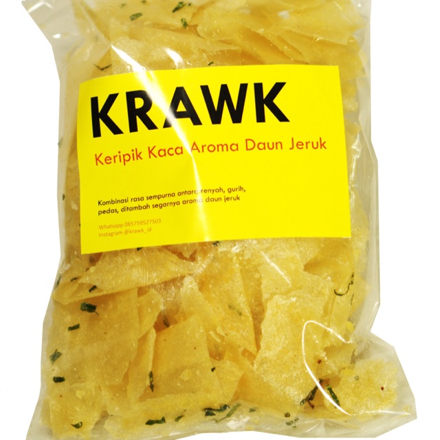 

Keripik Kaca Aroma Daun Jeruk Original