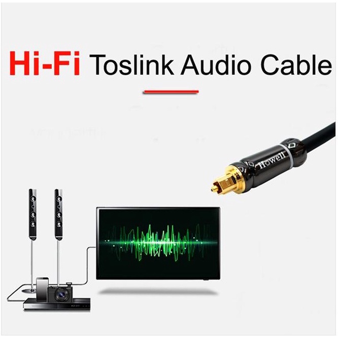 Howell Kabel Audio Digital Optic Toslink 3M HQ