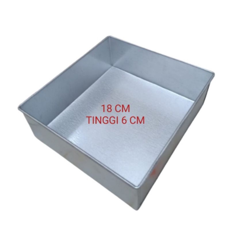 Loyang kue bolu kotak persegi brownis loyang oven murah harga satuan