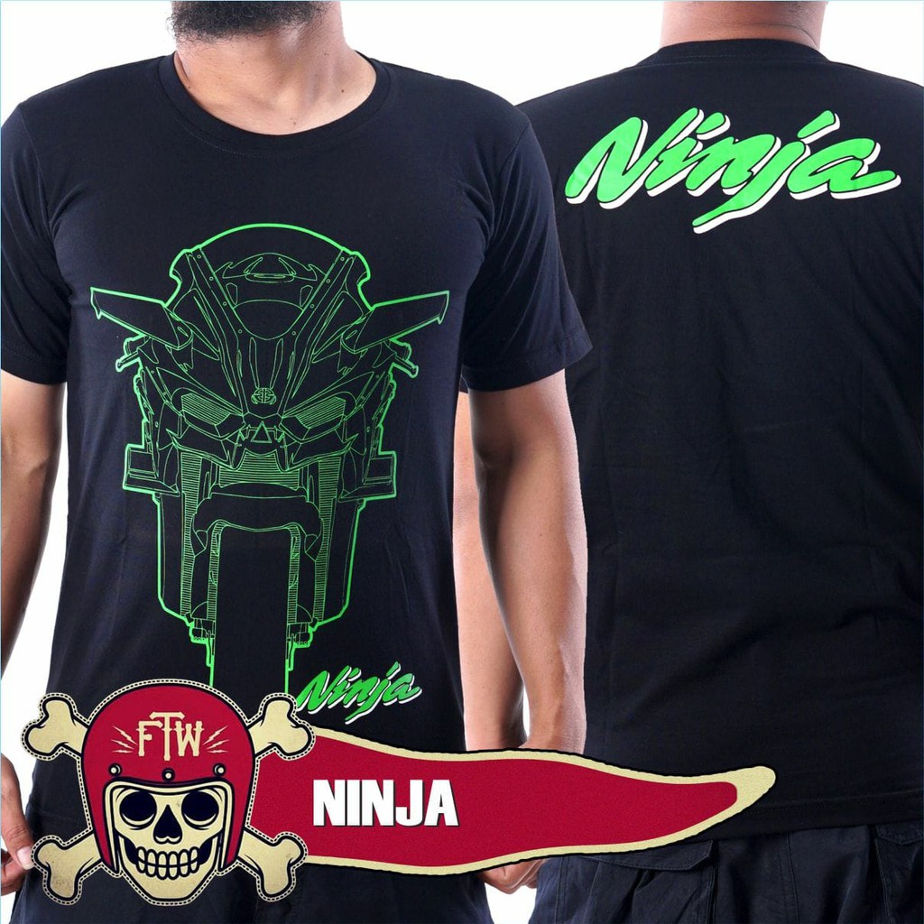 KAOS MOTOR H2R NINJA KAOS GAMNAR MOTOR INDONESIA YOGYAKARTA