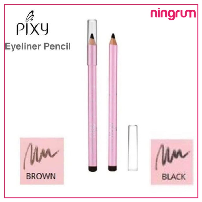 Ningrum Kosmetik Kecantikan Mata Eyeliner Pencil Pixy Ori Eyeliner Mata - 8022