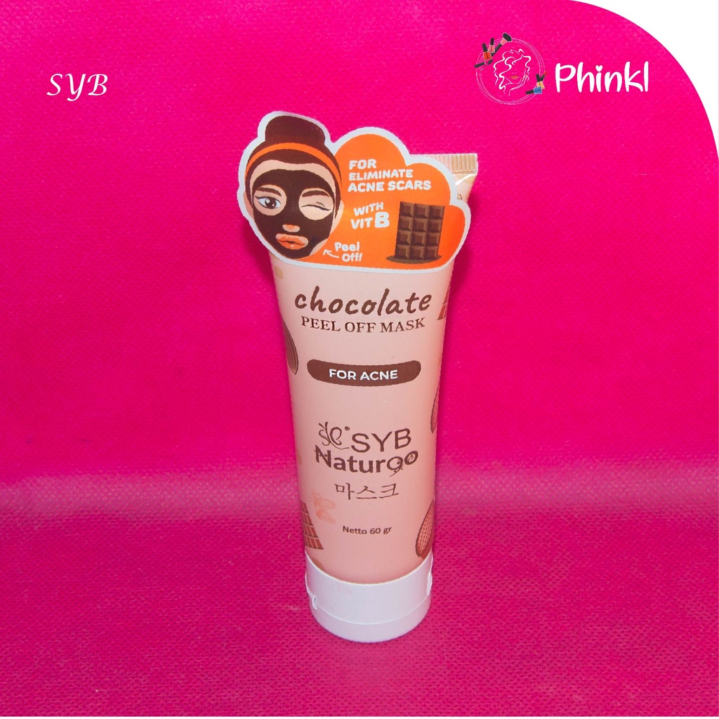 `ღ´ PHINKL `ღ´ SYB masker wajah clay Naturgo Tube untuk angkat komedo mask multi fungsi