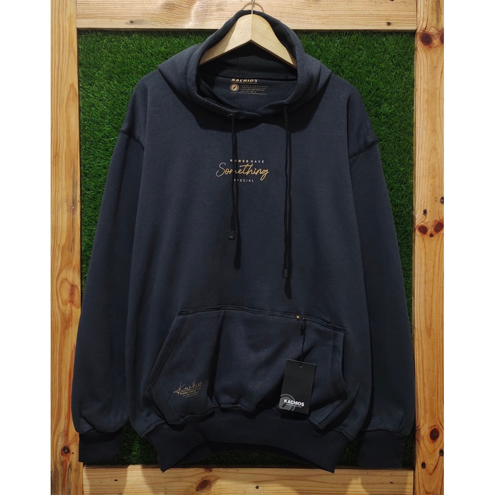 Sweater polos pria kekinian Sweater hoodie pria berkualitas keren hoddie kachios Crem