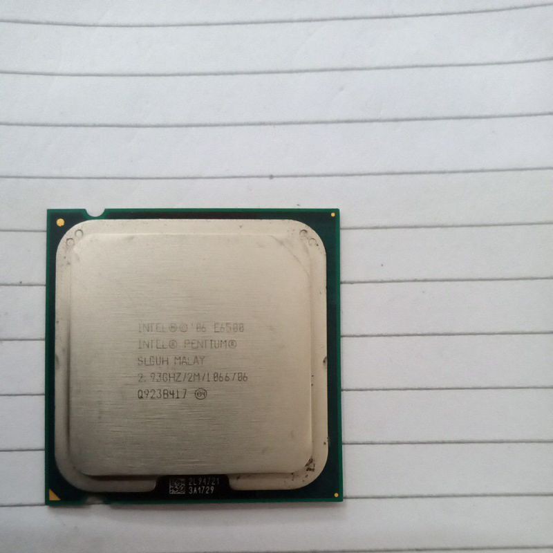 prosesor Cpu (seken)