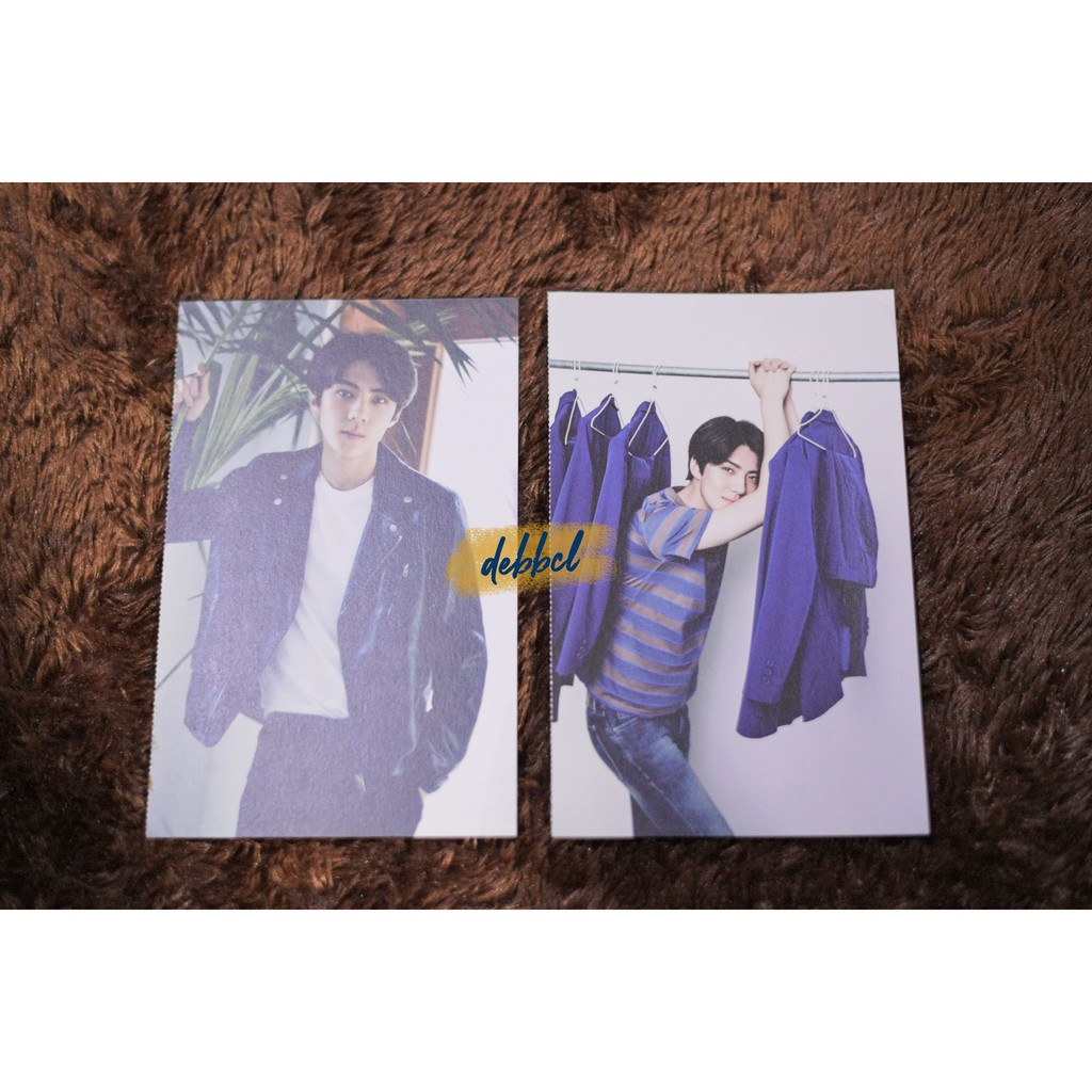 EXO SEHUN ALBUM & EVENT POSTCARD
