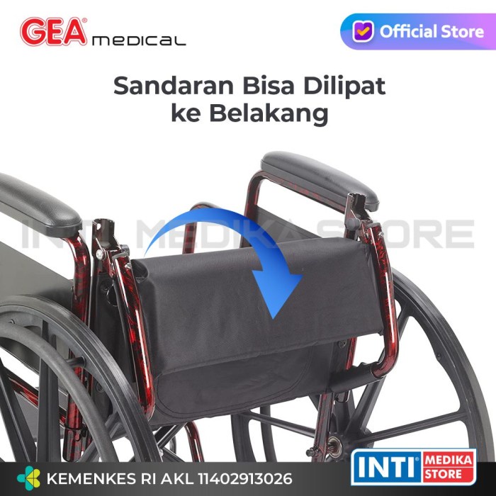 Gea - Kursi Roda Travel Portable Yj 023E Travelling #98