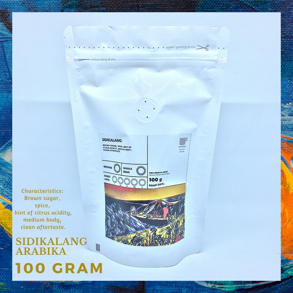 

SUTOYO COFFEE Kopi Arabika Sidikalang 100 Gram