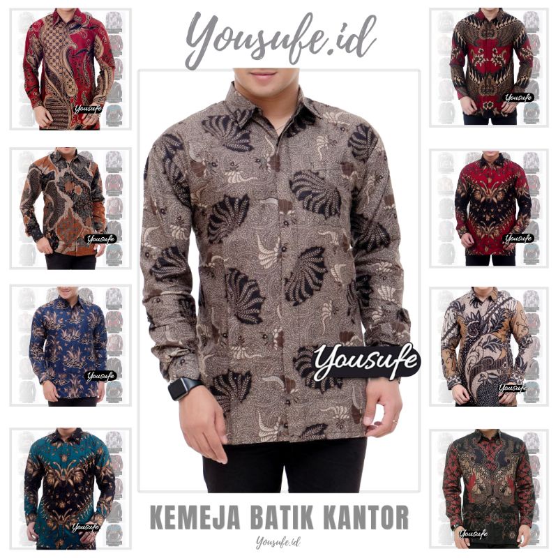 Batik Kemeja Premium/Seragam Batik Kantor/Seragam Kerja Batik